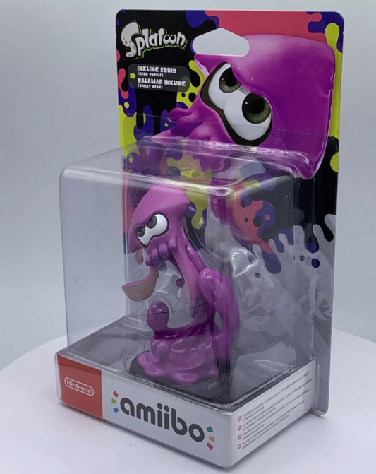Splatoon Purple Inkling Squid amiibo