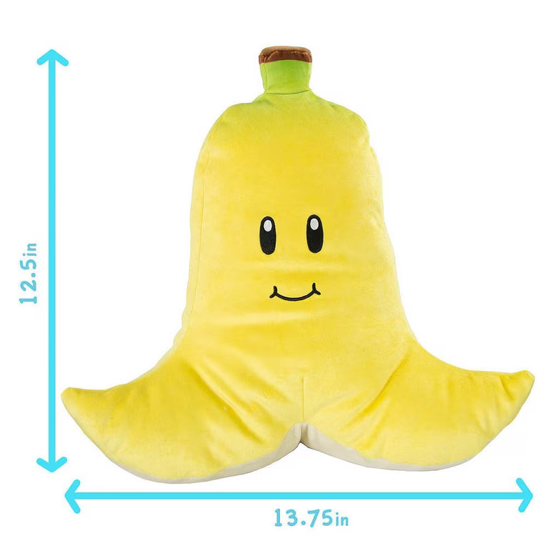 Mario Kart Banana 34x31cm Plush