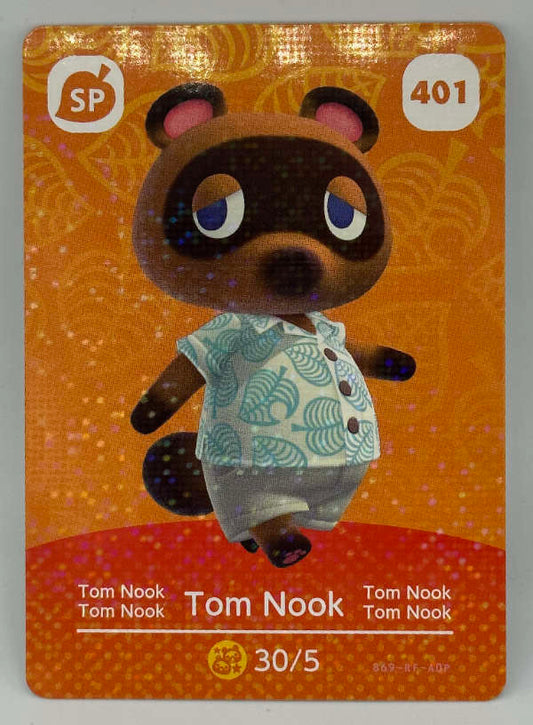 401 Animal Crossing amiibo Card Tom Nook