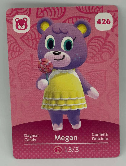 426 Megan Animal Crossing Series 5 amiibo Card