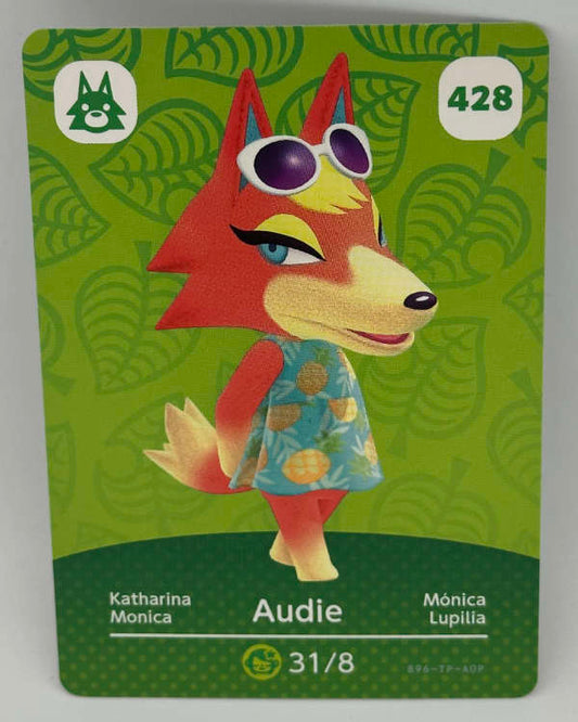428 Audie Animal Crossing Series 5 amiibo Card