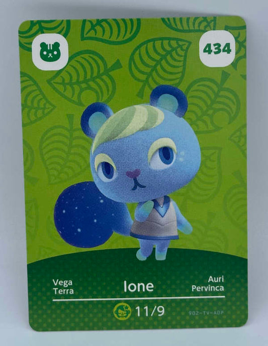 434 Ione Animal Crossing amiibo Card