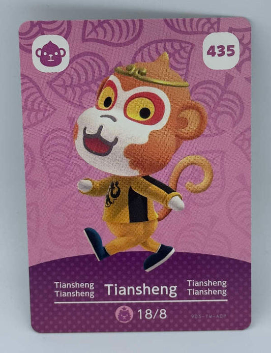 435 Tiansheng Animal Crossing Series 5 amiibo Card