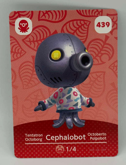 439 Cephalobot Animal Crossing Series 5 amiibo Card