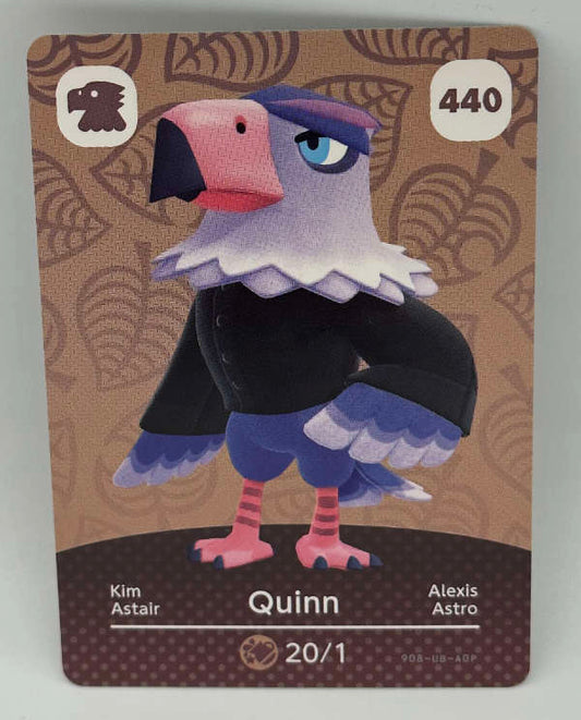 440 Quinn Animal Crossing Series 5 amiibo Card