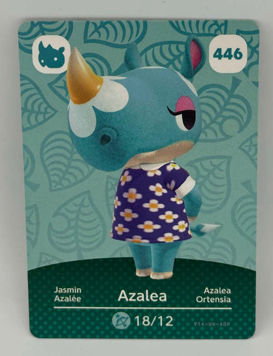 446 Azalea Animal CrossingSeries 5 amiibo Card