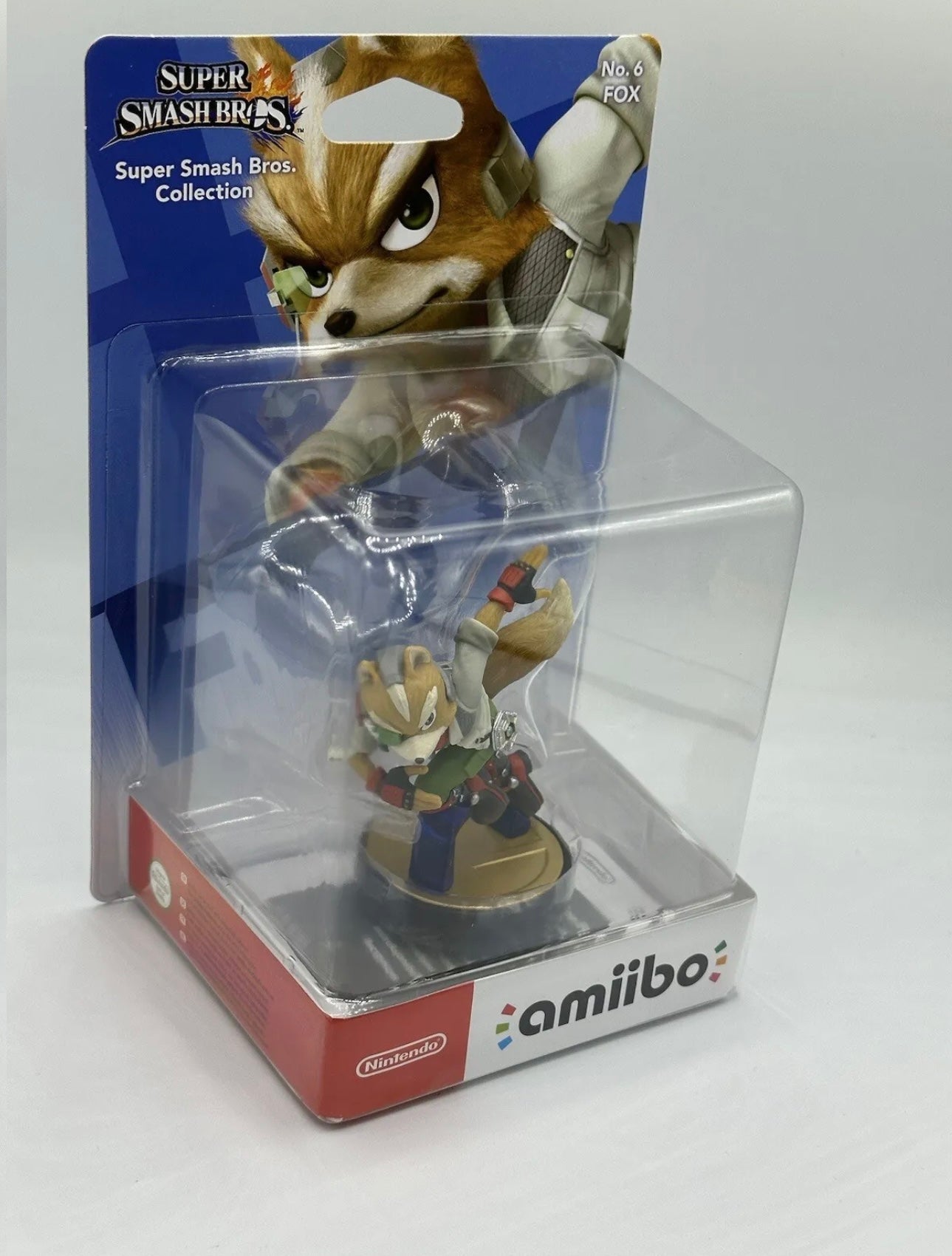 amiibo Fox No 6 Super Smash Bros