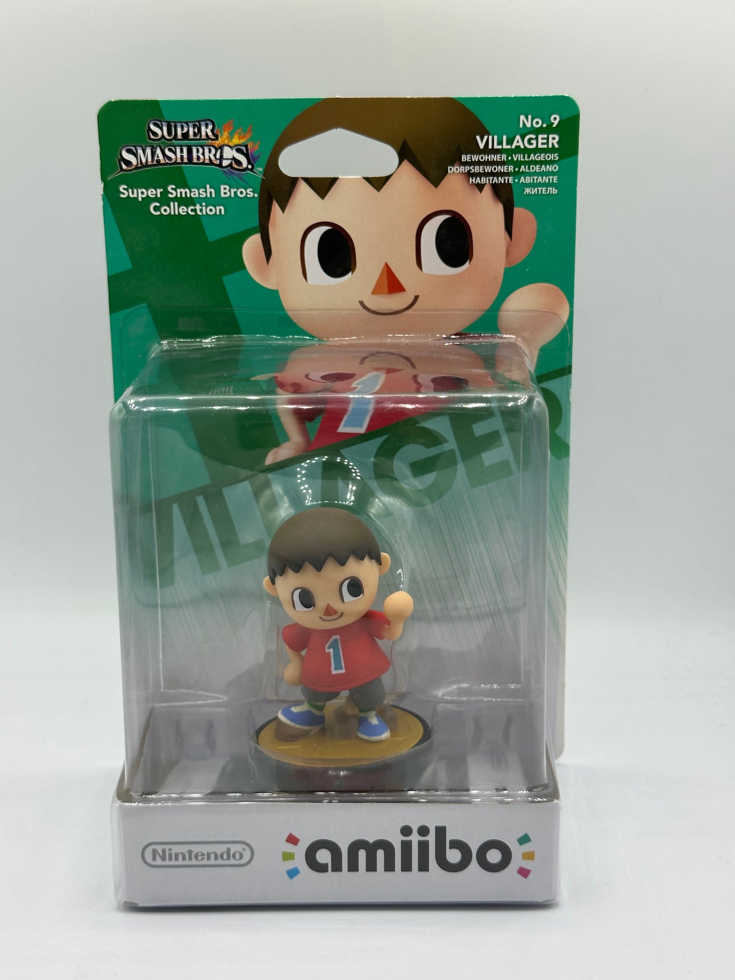 amiibo Villager Super Smash Bros Collection