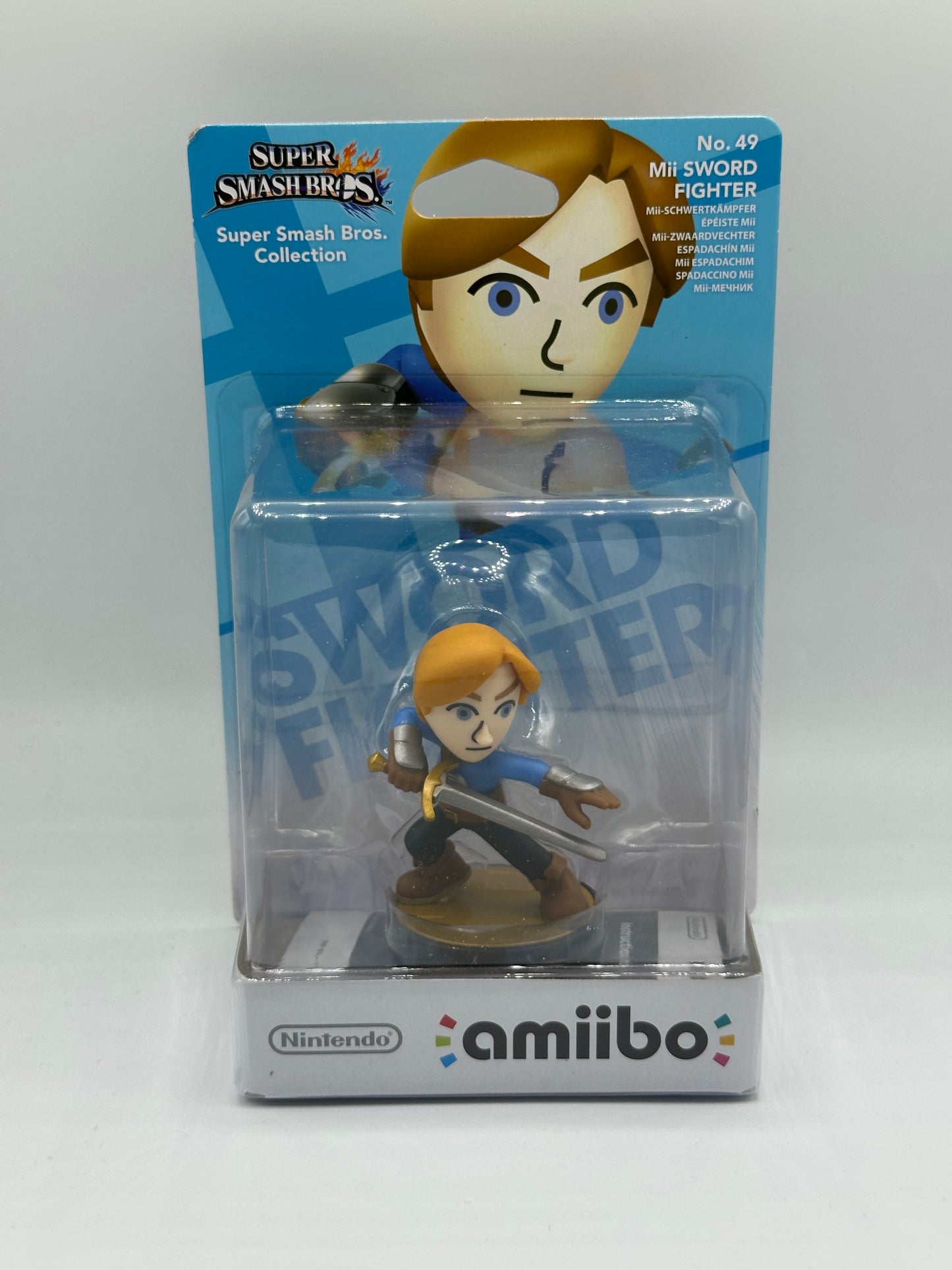 amiibo Mii Sword fighter Super Smash Bros