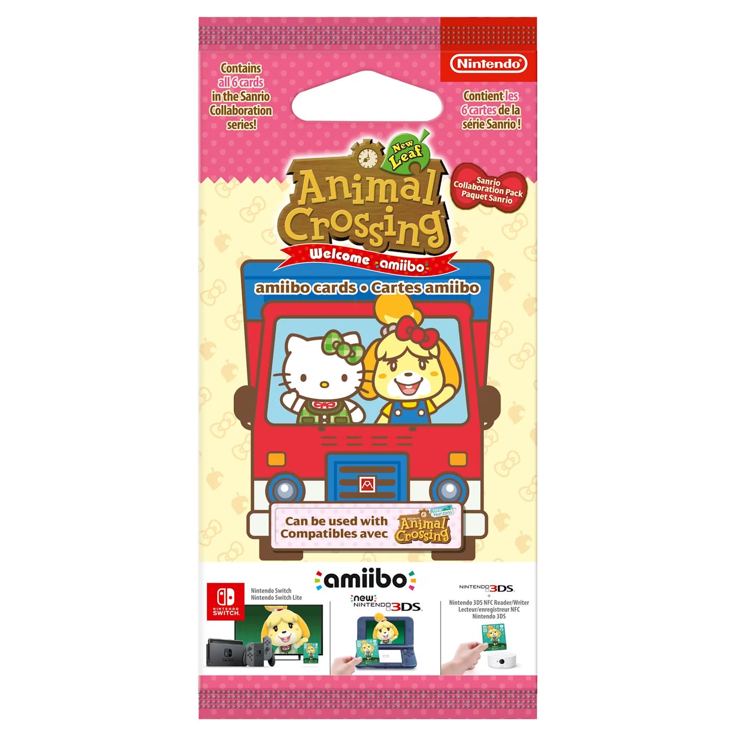 Animal Crossing: New Leaf + Sanrio amiibo Cards Pack