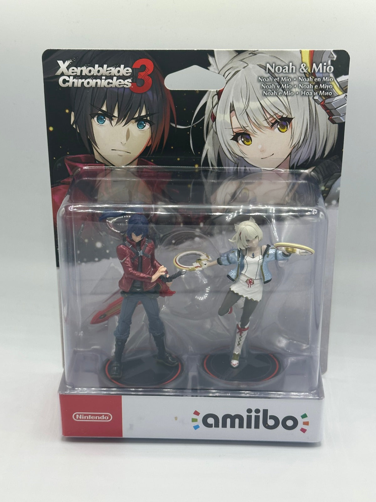 XC Amiibo Noah and Mio Double Pack