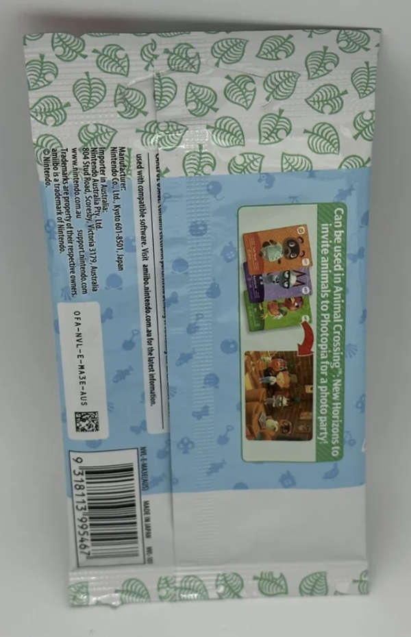 Animal Crossing Series 5 amiibo Card Pack (3 Cards)