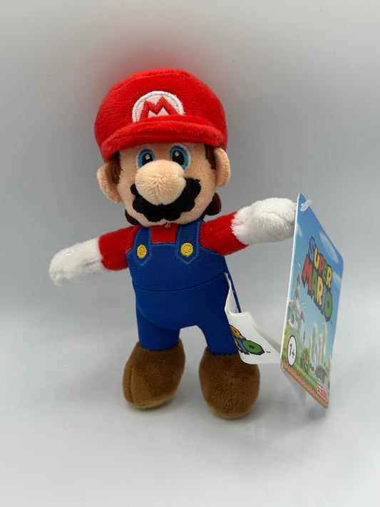 Mario Super Mario 5’ Plush Keyring