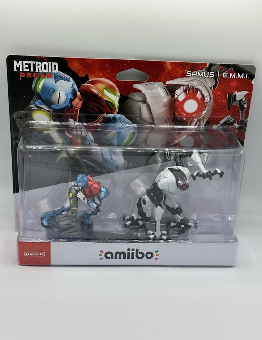 Metroid Dread Samus and E.M.M.I Double Pack amiibo