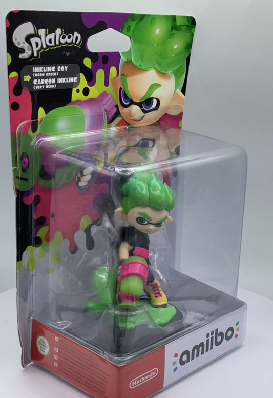 Splatoon Amiibo Green Inkling Boy