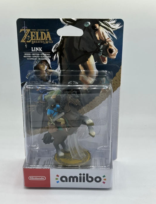 Legend Of Zelda Breath Of The Wild Link Rider Amiibo