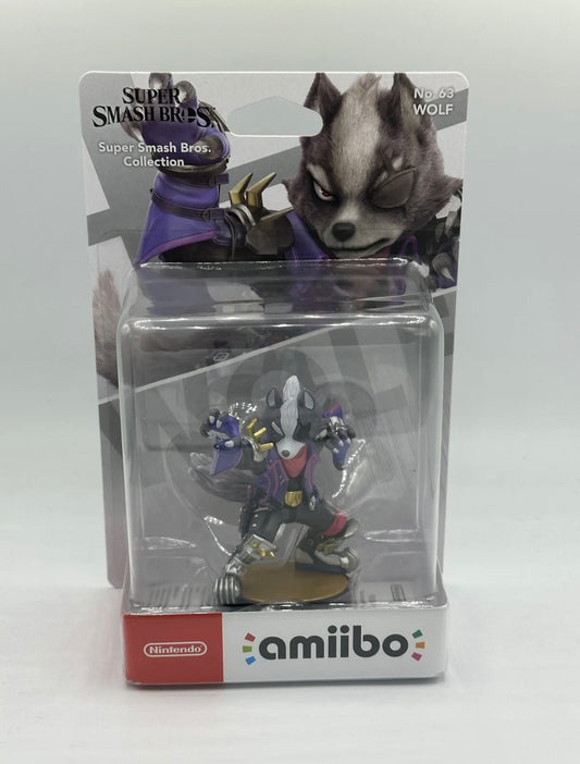 amiibo Wolf No 63 Super Smash Bros