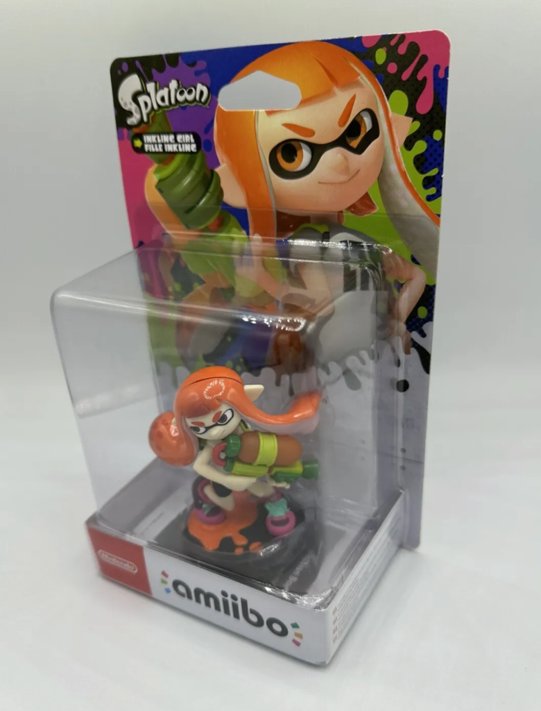 Splatoon Orange Inkling Girl amiibo