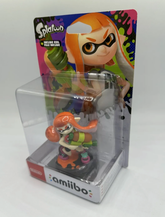Splatoon Orange Inkling Girl amiibo