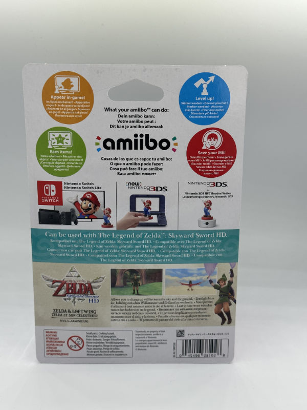 amiibo Zelda and Loftwing Legend Of Zelda