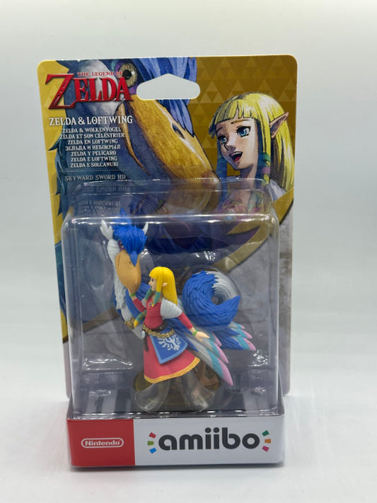 amiibo Zelda and Loftwing Legend Of Zelda