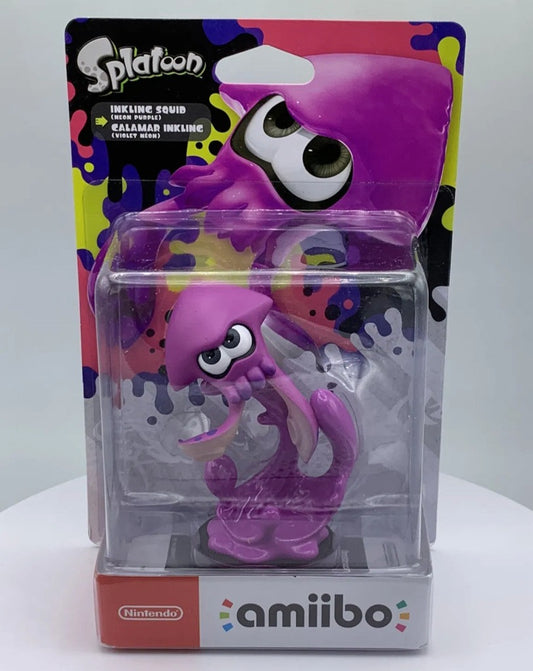 Splatoon Collection Purple Inkling Squid amiibo