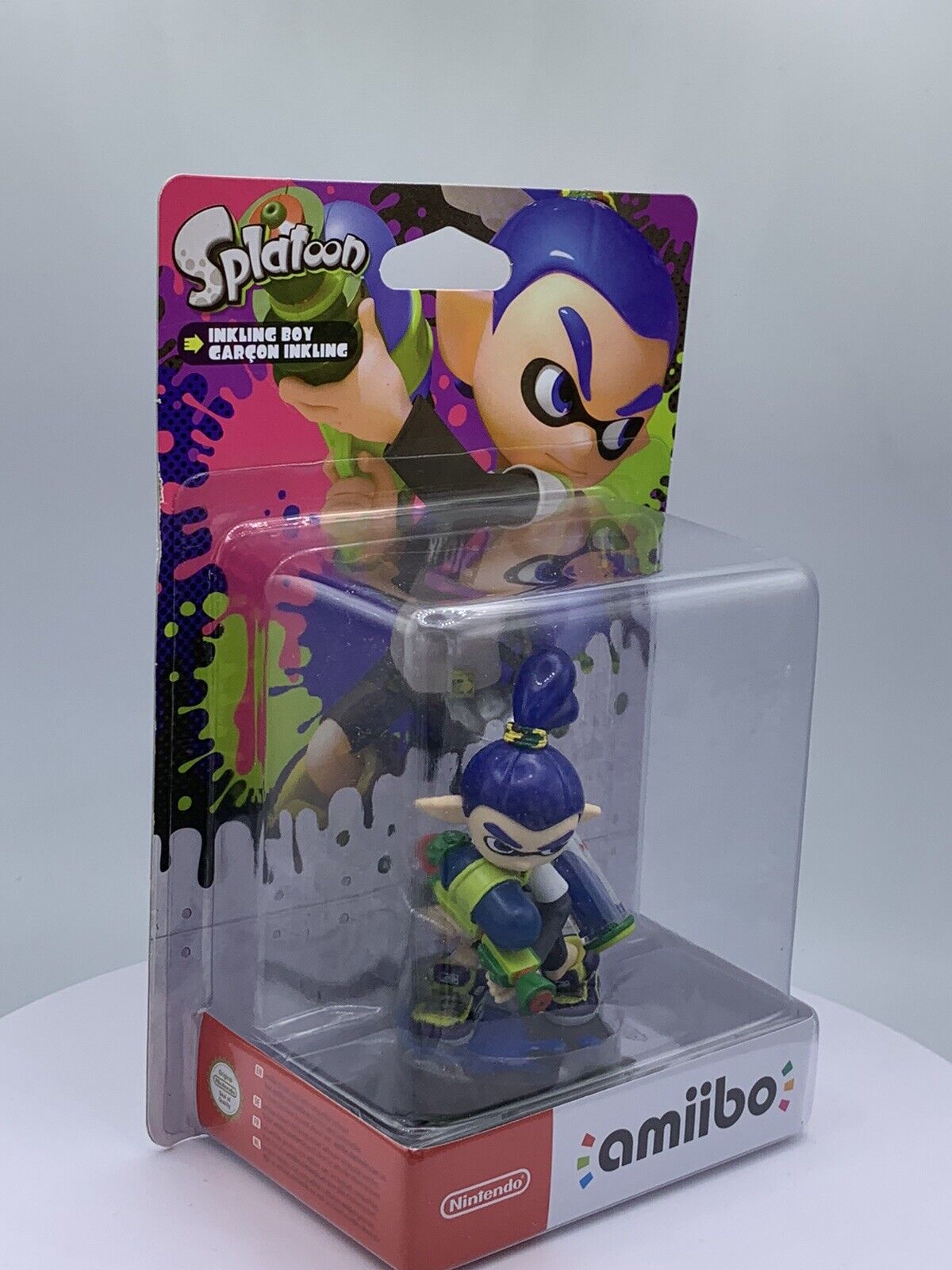 Splatoon Amiibo Blue Inkling Boy