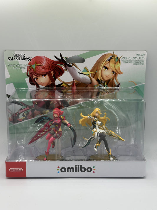 amiibo Pyra and Mythra Super Smash Bros