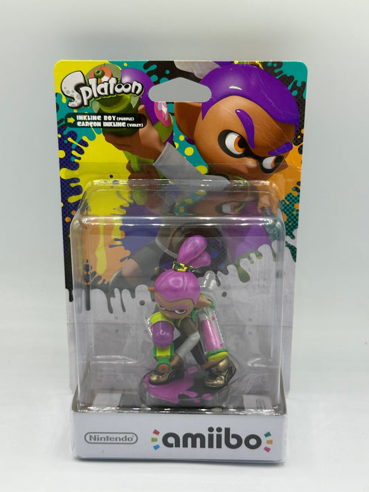 amiibo Purple Inkling Boy Splatoon Collection