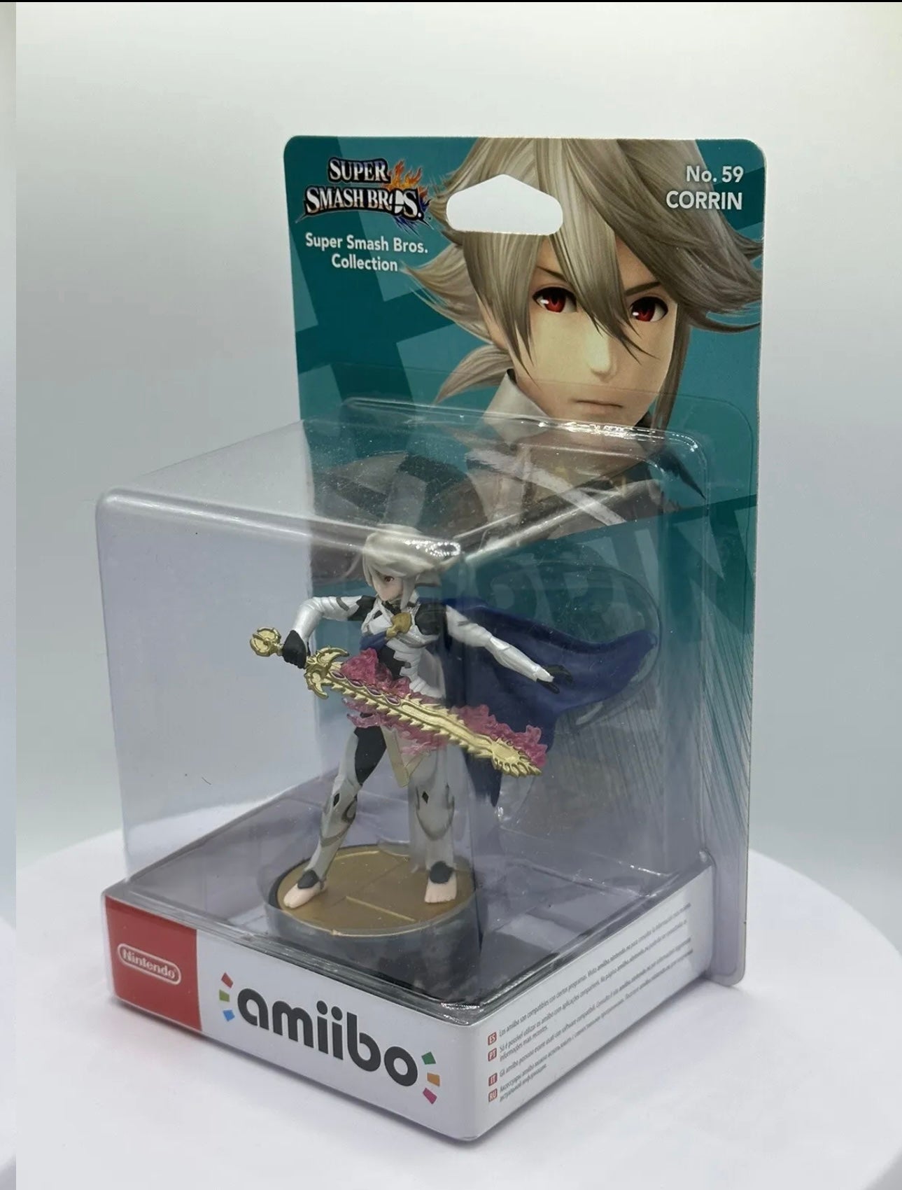 amiibo Corrin Player 1 No 59 Super Smash Bros