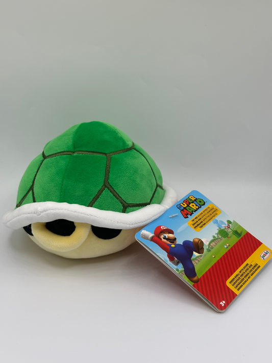 Green Shell Super Mario Plush With Sound Effects ~15cm