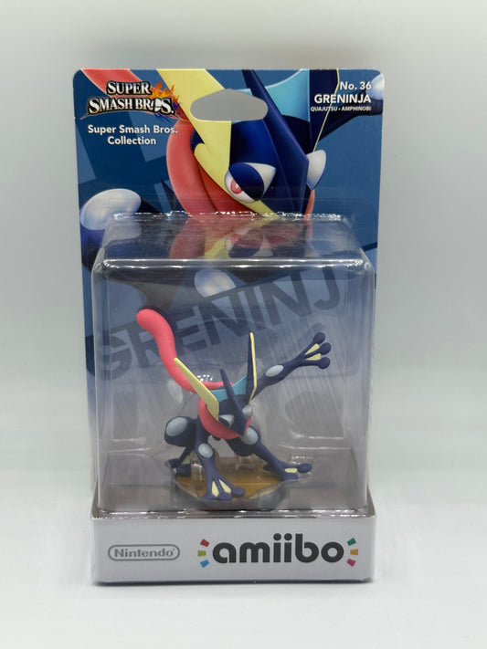 amiibo Greninja Super Smash Bros Collection
