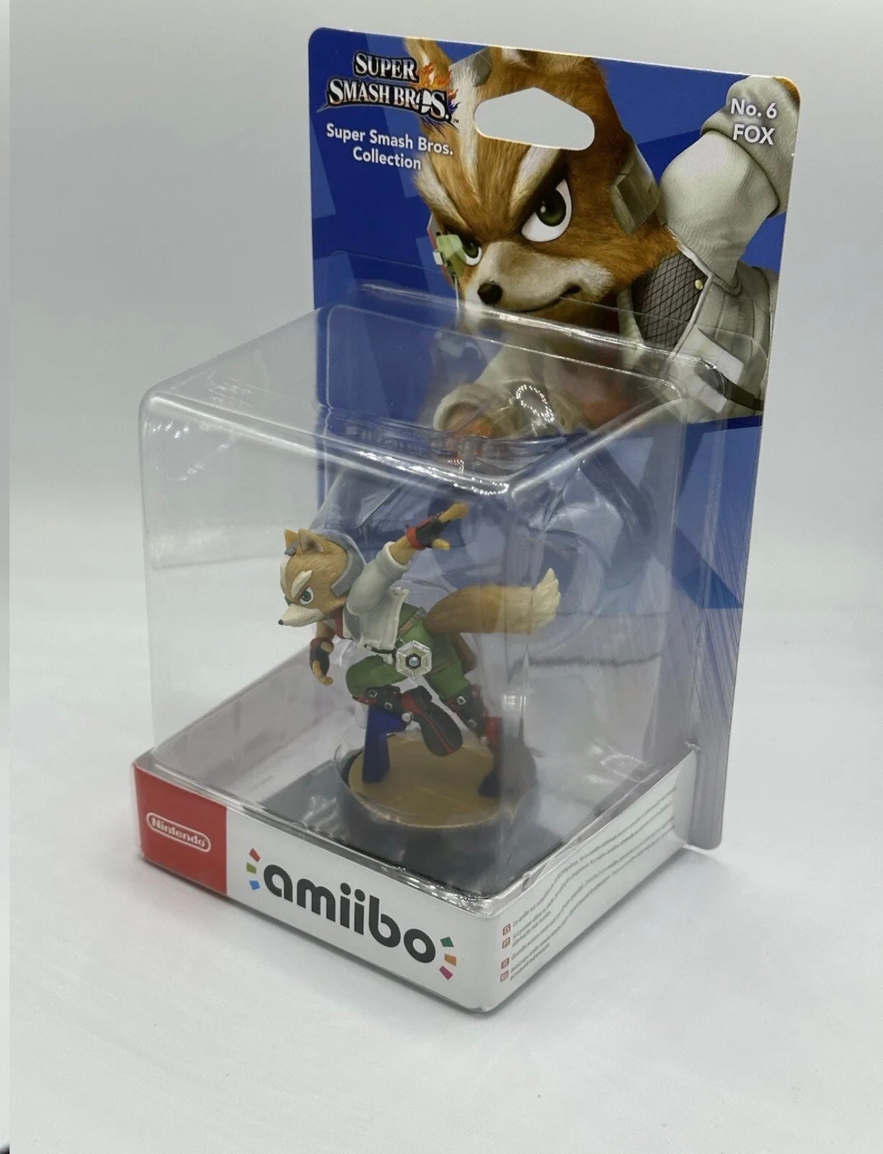 amiibo Fox No 6 Super Smash Bros