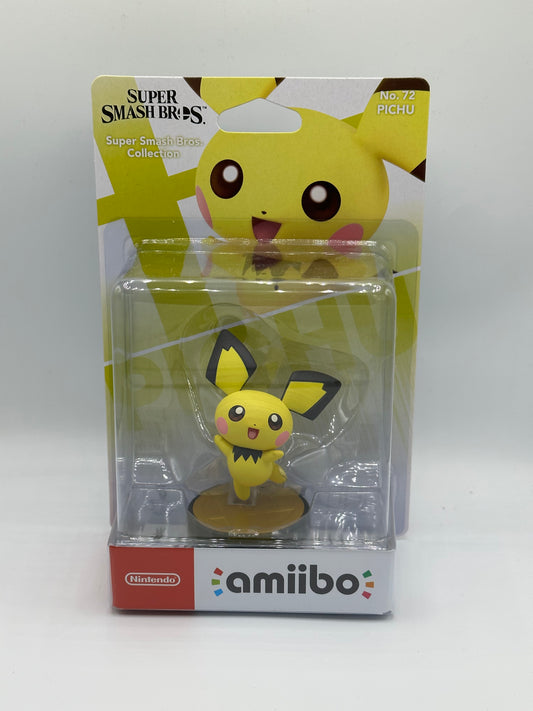 amiibo Pichu Super Smash Bros No 72