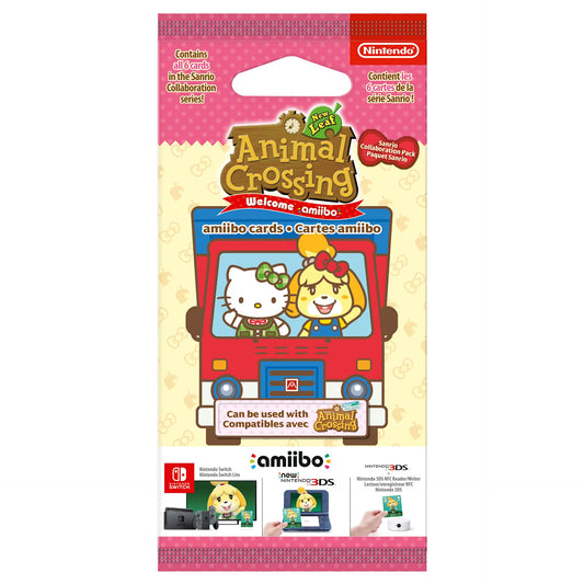 Animal Crossing: New Leaf + Sanrio amiibo Cards Pack