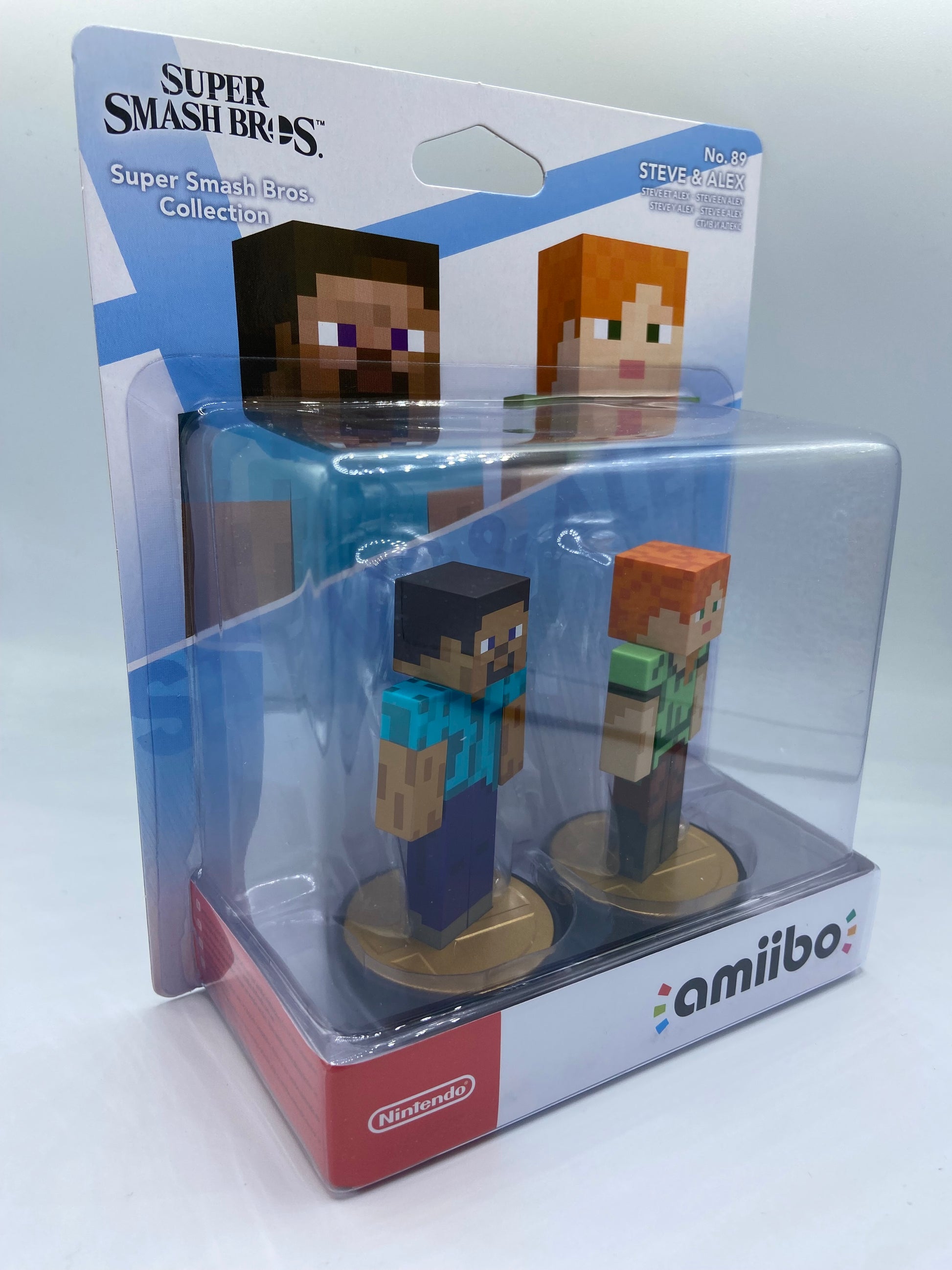 NEW Nintendo amiibo STEVE Super Smash Bros. Figure from Japan NEW Nintendo amiibo STEVE Super Smash Bros. Figure from Japan