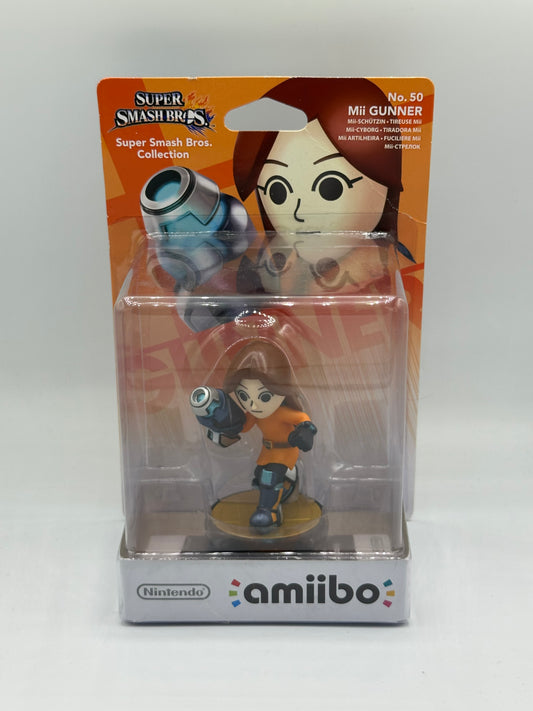 amiibo Mii Gunner Super Smash Bros