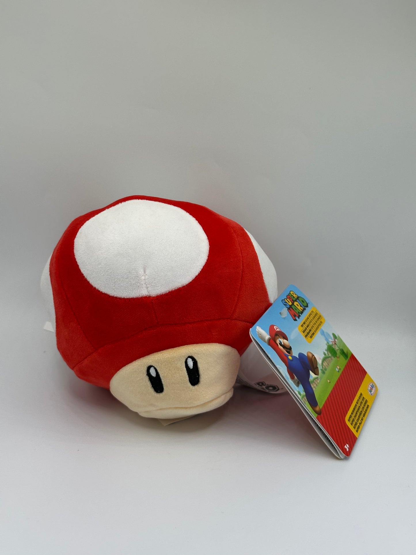 Mushroom Super Mario Plush With Sound Effects ~15cm
