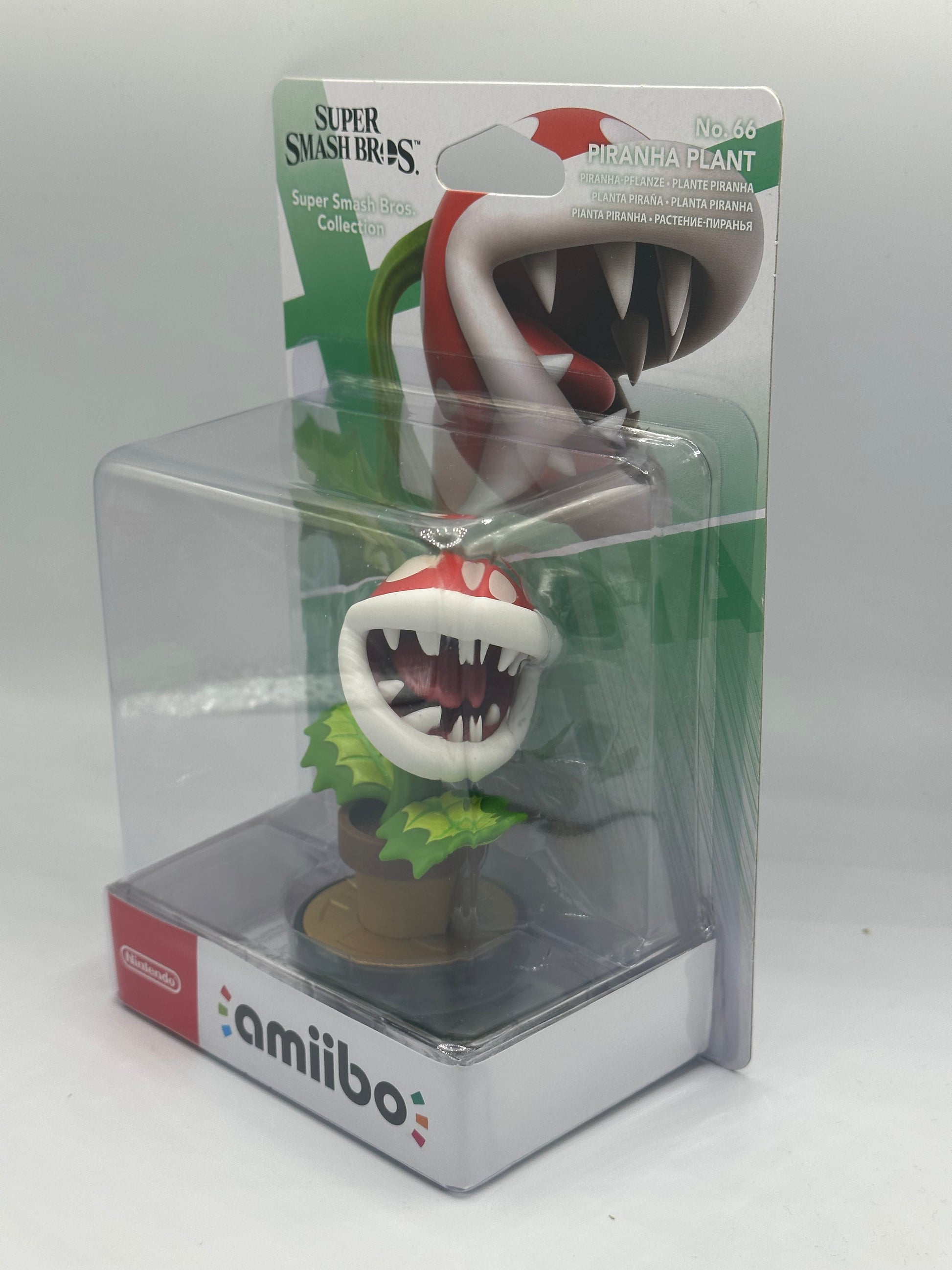 Super Smash Bros Amiibo Piranha Plant No 66