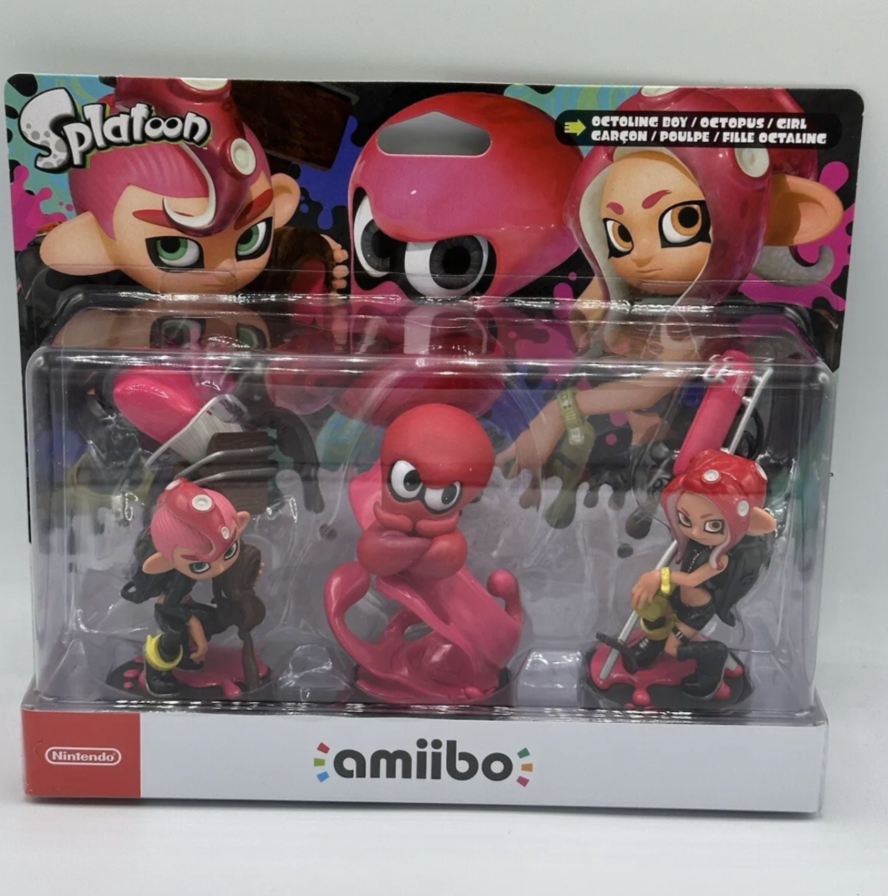 amiibo Octoling Triple Pack Splatoon – JTO Games and Gear