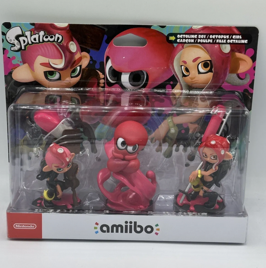 Splatoon Octoling Triple Pack Amiibo