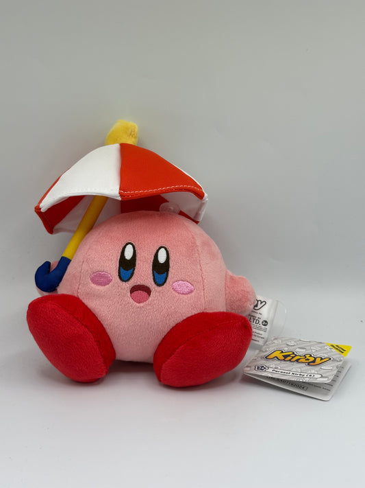 Kirby Umbrella Nintendo Plush ~20cm