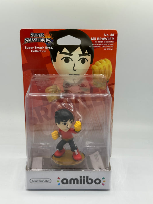 amiibo Mii Brawler Super Smash Bros