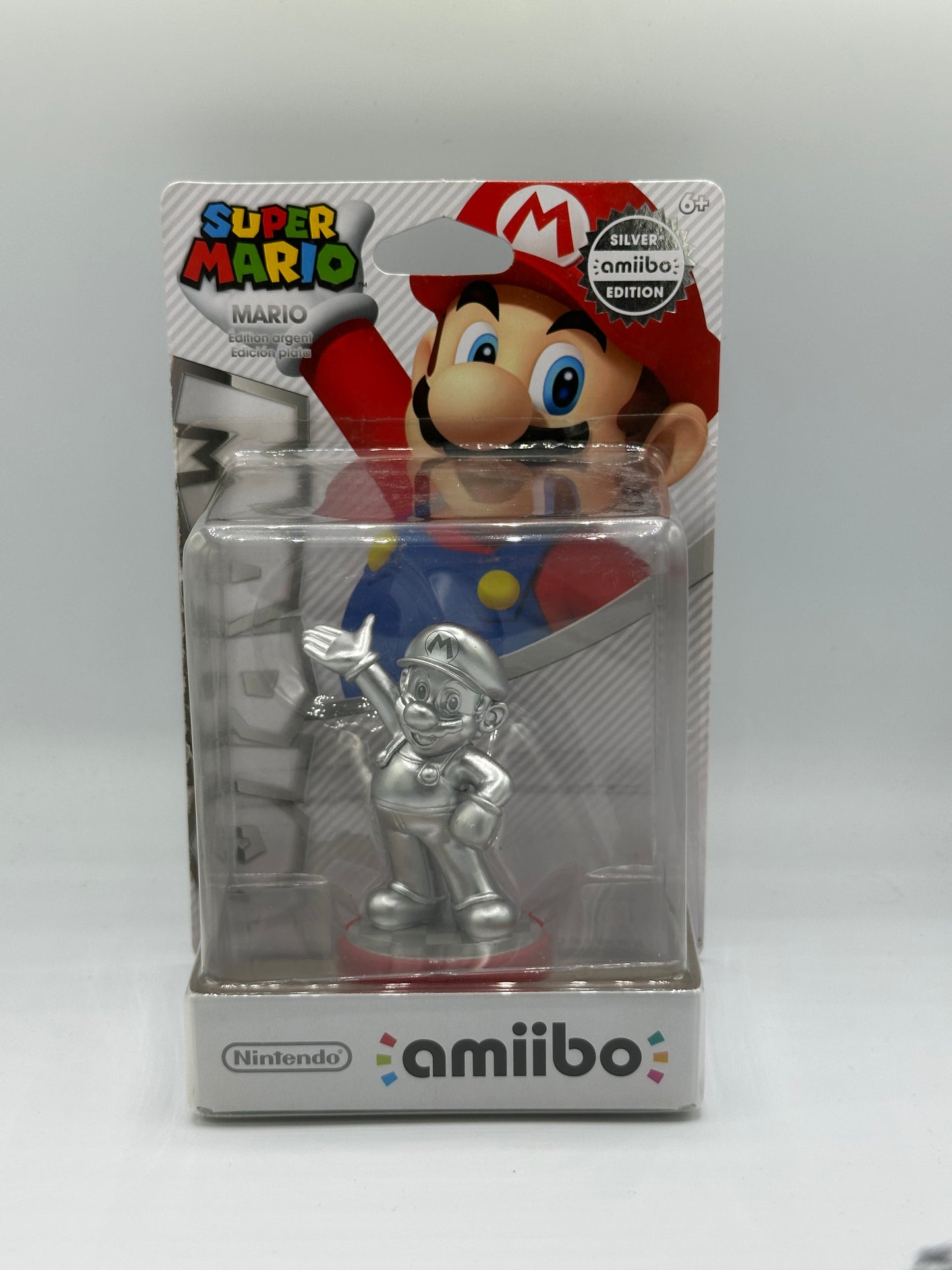amiibo Silver Mario Super Mario Collection