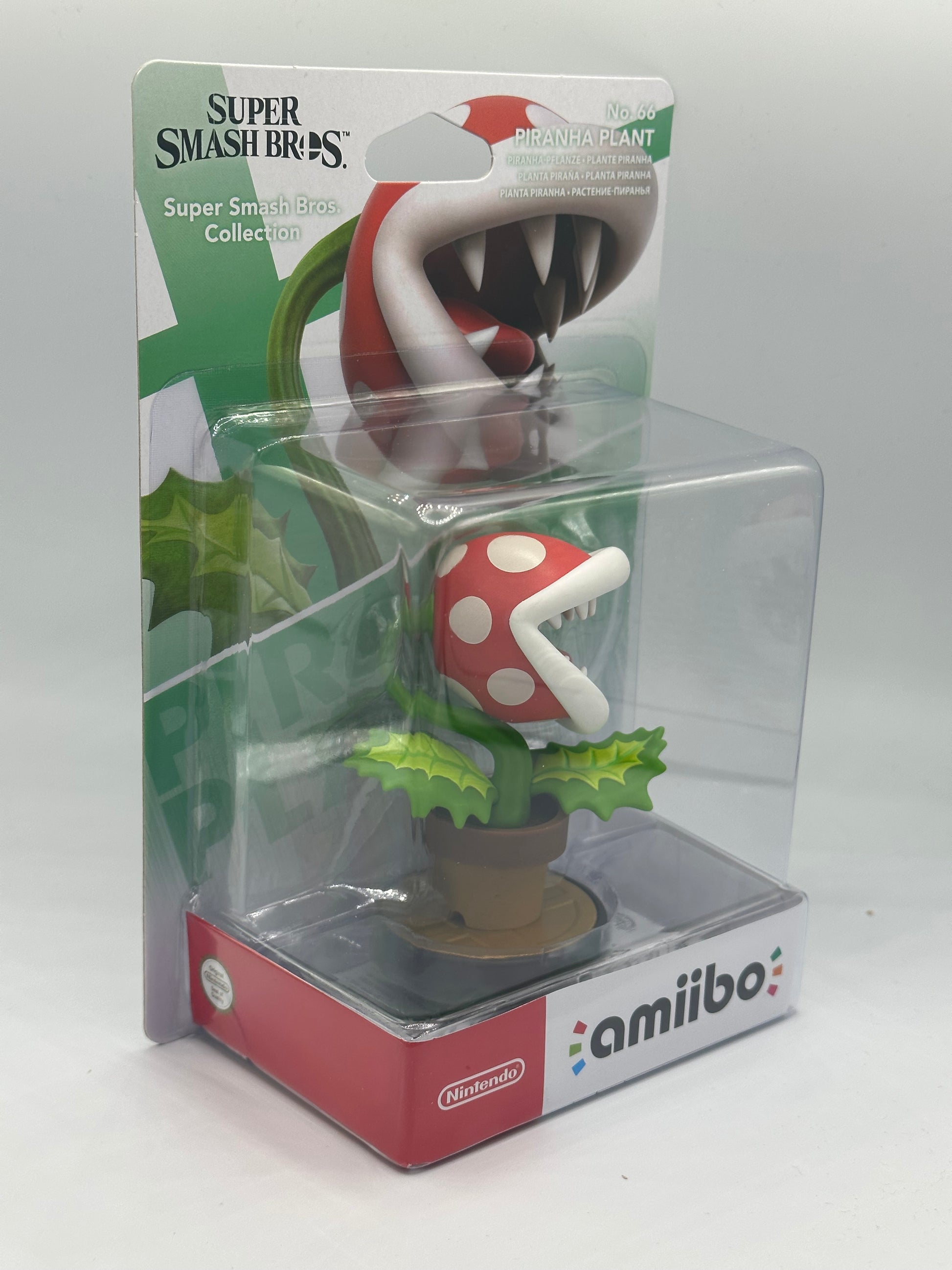 Super Smash Bros Amiibo Piranha Plant No 66