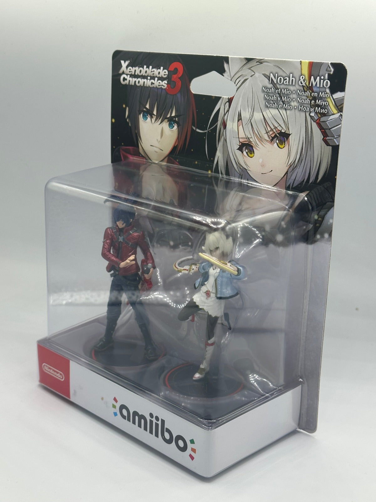 Figurine Amiibo Xenoblade Chronicles 3 - Noah et Mio - Jeux vidéo Figurine Amiibo Xenoblade Chronicles 3 - Noah et Mio - Jeux vidéo
