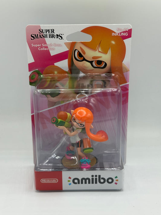amiibo Inkling Girl Super Smash Bros