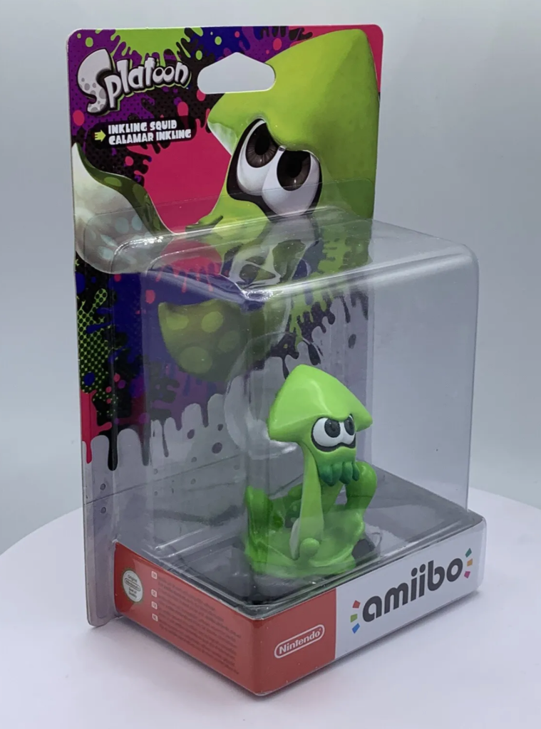 Splatoon Amiibo Green Inkling Squid