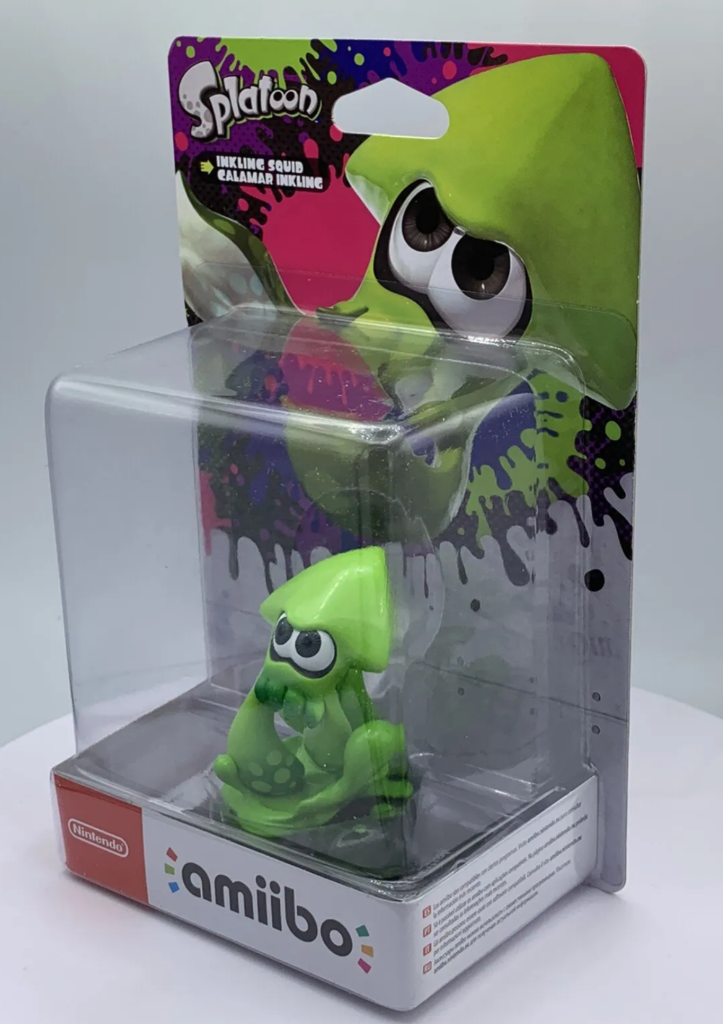 Splatoon amiibo Green Inkling Squid