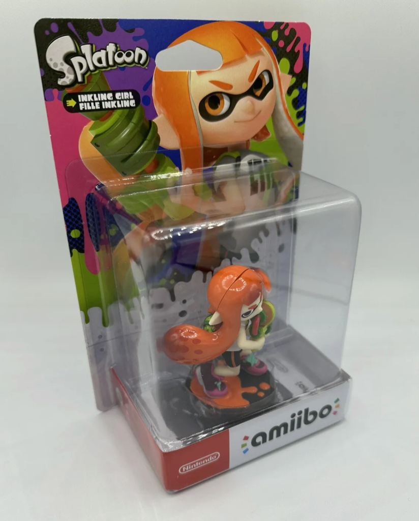 Splatoon Orange Inkling Girl amiibo